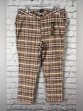 Like An Angel Plaid Pants Size 3X NWT
